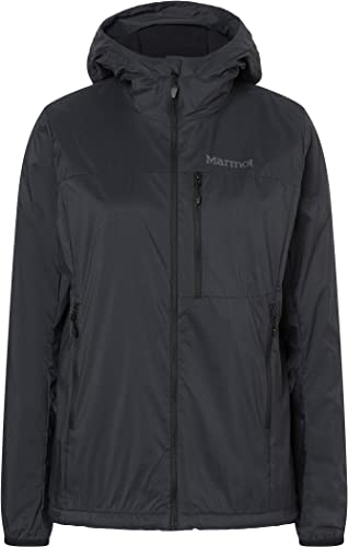 MARMOT Women's Ether DriClime Hoody | Water-Resistant, Recycled Material | Black, Medium