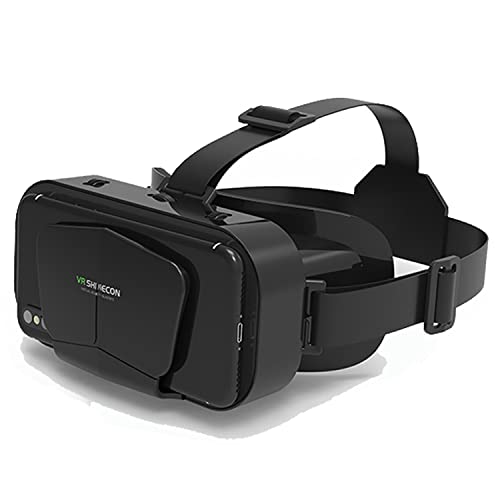 Thafikzi VR Headset Virtual Reality Glasses for Phones VR Gear 3D Glasses for Cell Phone, Virtual Reality Goggles for 3D Movies/Games, Compatible with Android/iOS Phones from 4.7 to 7 Inches