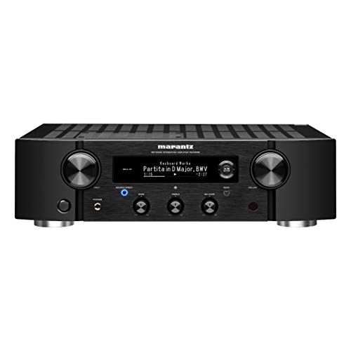 Marantz PM7000N Integrated Stereo Hi-Fi Amplifier HEOS Built-in Supports Digital and Analog Sources Compatible with Amazon Alexa Phono Input
