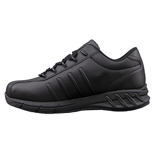 Lugz Men's Grapple Slip-Resistant Food Service Shoe, Black, 12