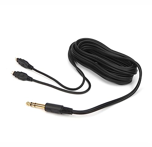 Replacement Cable for SENNHEISER Headphones HD650 HD600 HD580 HD535 HD545 HD565 HD265 with 1/4' 6.3mm plug