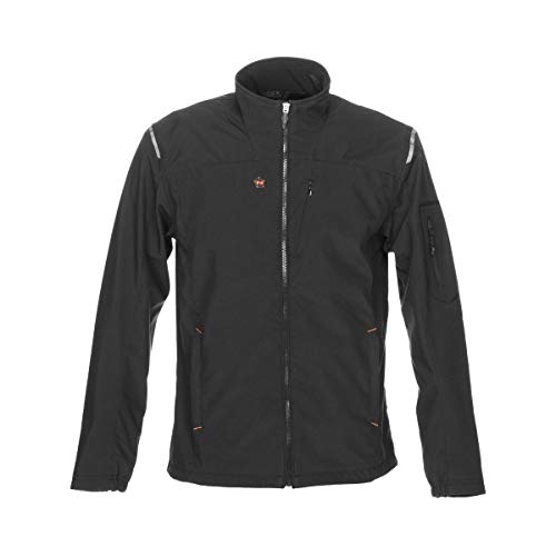 Mobile Warming Unisex-Adult Alpine Heated 7.4v Jacket (Black, Small)