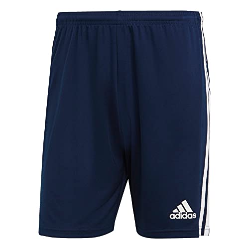 adidas Men's Squadra 21 Shorts, Team Navy Blue/White, Large