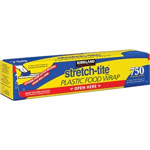 Kirkland Signature Stretch Tite Plastic Food Wrap Single pack