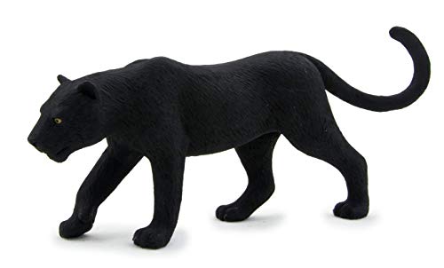 MOJO Black Panther Realistic International Wildlife Toy Replica Hand Painted Figurine