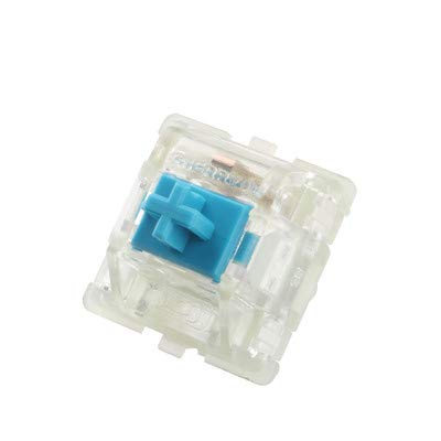 RGB Cherry RGB Switch 3-pin Mechanical Keyboard Blue Switch Cherry Blue Switch (RGB Blue 3-pin, 10 pcs)