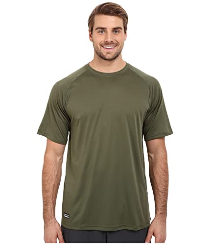 Under Armour Men's UA Tactical Tech Short Sleeve T-Shirt XL Green