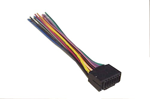 Mobilistics Wire Harness fits JVC Car Stereo 16 pin Wire Connector KD-R528, KD-SR41, KD-X230, KW-HDR720 J16C.2