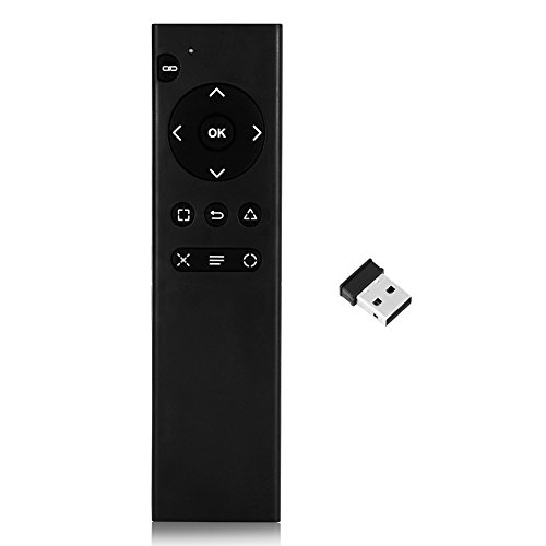 Ciglow Remote Control 2.4Ghz Wireless Media Controller for Sony Playstation 4 PS4 DVD with USB Receiver.