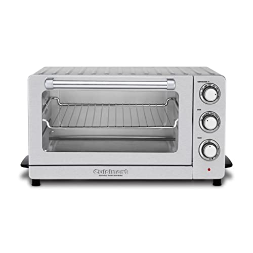 Cuisinart TOB-60N2 Convection Toaster Oven Broiler, 1800-Watt Motor with Wide Temperature Range, Stainless Steel