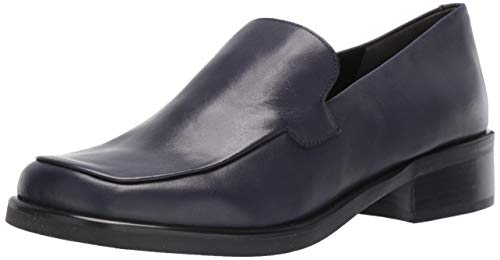 Franco Sarto Women's Bocca Slip-On Loafer, Dark Blue, 9 W