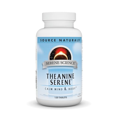 Source Naturals Serene Science L-Theanine with Magnesium and GABA - 120 Tablets