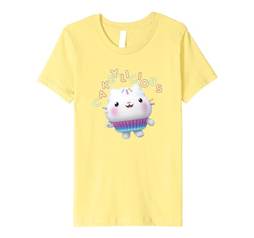 Kids Gabby's Dollhouse Cakey Cat Cakey-Licious Premium T-Shirt