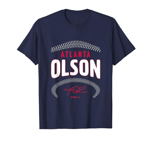Matt Olson Atlanta Baseball Name & Number (Front & Back) T-Shirt