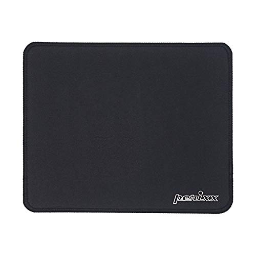 Perixx DX-1000M Waterproof Gaming Mouse Pad with Stitched Edge - Non-Slip Rubber Base Design for Laptop or Desktop Computer - M Size 9.84x8.27x0.08 Inches