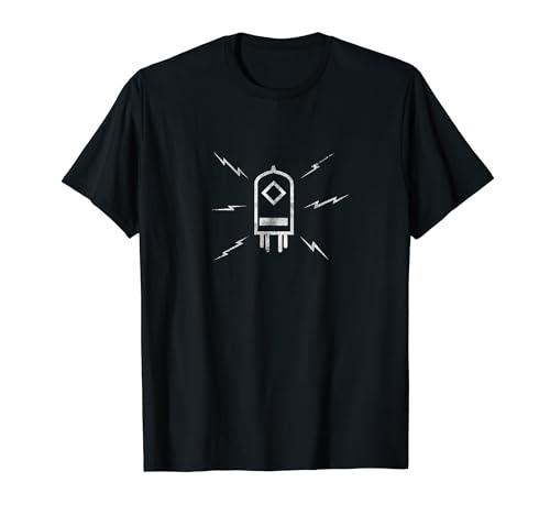 Analog Electronics Vacuum Tube Shirt Guitar Amp