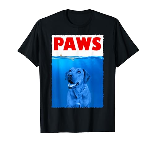 Graphic Rhodesian Ridgeback PAWS Funny Adorable Dog Breed T-Shirt