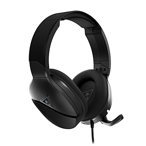 Turtle Beach Recon 200 Gen 2 Powered Gaming Headset for Xbox Series X, Xbox Series S, & Xbox One, PlayStation 5, PS4, Nintendo Switch, Mobile, & PC with 3.5mm connection - Black