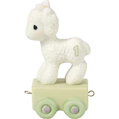 Precious Moments Birthday Train | Bisque Porcelain Figurine | Birthday Gift | Birthday Collection | Room Decor & Gifts (1)