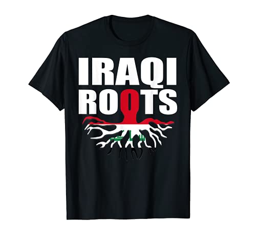 Storecastle: Iraqi Roots Iraq Pride Flag Gift T-Shirt