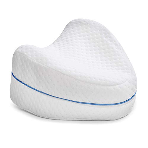 Contour Legacy Leg & Knee Foam Support Pillow - Soothing Relief for Sciatica, Back, HIPS, Knees, Joints - As Seen on TV