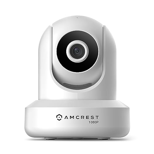 Amcrest 1080P WiFi Security Camera 2MP Indoor Pan/Tilt Wireless IP Camera, IP2M-841W (White)