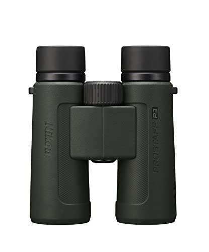 Nikon PROSTAFF P3 10x42 Binocular | Waterproof, fogproof, Rubber-Armored Full-Size Binocular, Wide Field of View & Long Eye Relief, Limited Official Nikon USA Model