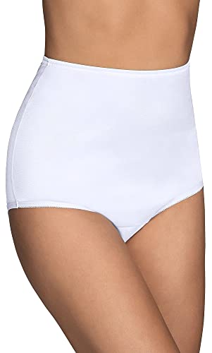 Vanity Fair Women's Perfectly Yours Ravissant Tailored Nylon Brief Panty - Size 8 - Star White