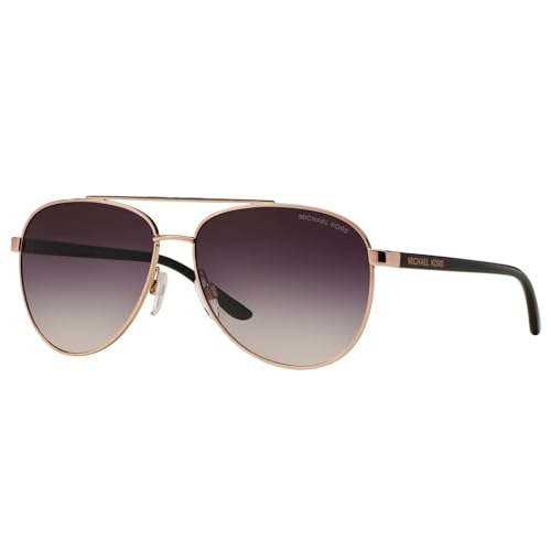 Michael Kors 0MK5007 109936 59 (MK19) Women's Rose Gold Hvar Sunglasses, Gold (rose gold/grey rose gradient), 59