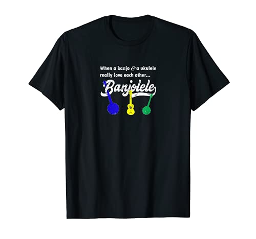 Banjolele Banjo Ukulele Funny Shirt