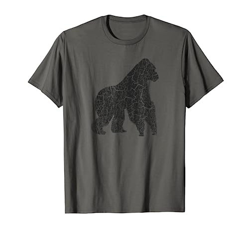 Gorilla Distressed Print - Vintage Gorilla T-Shirt