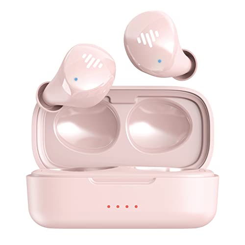 iLuv myBuds Wireless Earbuds, Bluetooth 5.3, Built-in Microphone, 20 Hour Playtime, IPX6 Waterproof Protection, Compatible with Apple & Android, Includes Charging Case & 4 Ear Tips, TB100 Pink