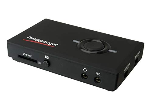 HAUPPAUGE HD PVR Pro 60 HD 4K in/Out 1080P 60fps Capture and Streaming PC Connected and Stand Alone for Zoom Skype YouTube Live and Twitch 1684