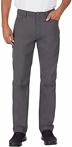 Eddie Bauer Men's UPF 50+ Tech Pants (DK Smoke, 34W x 32L)