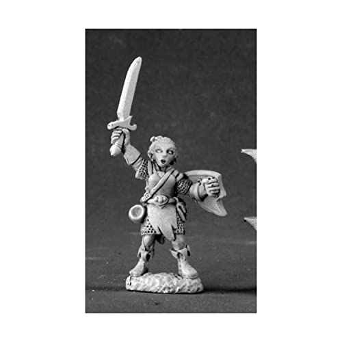 Reaper Miniatures Elliwyn Heatherlark, Gnome Bard #03441 Dark Heaven Legends