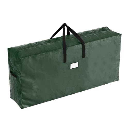 Christmas Tree Storage Bag - Heavy-Duty Storage Bags for 9FT Artificial Trees, Seasonal Décor, Packing, Moving, and More by Elf Stor (Green)