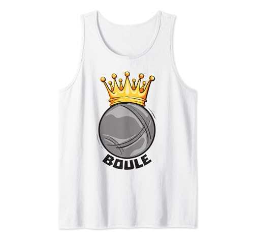 Boule And Bocce Balls For Bouler Boules Set King Pétanque Tank Top