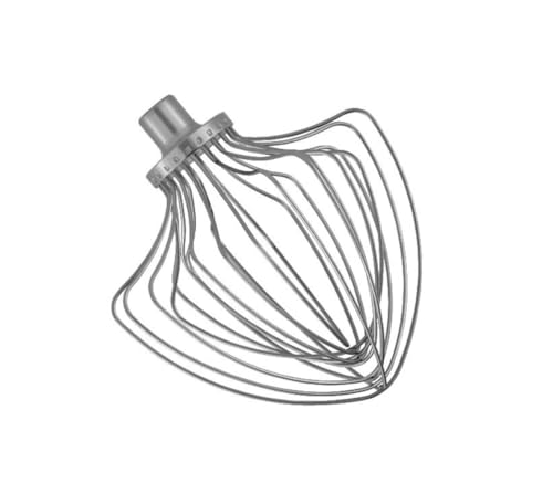 KitchenAid 11-Wire Whip for select 5, 5.5 and 6 Quart Bowl-Lift Stand Mixers,Silver