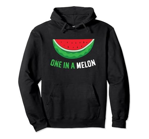 Summer Watermelon Cool Melon One In A Melon Pullover Hoodie