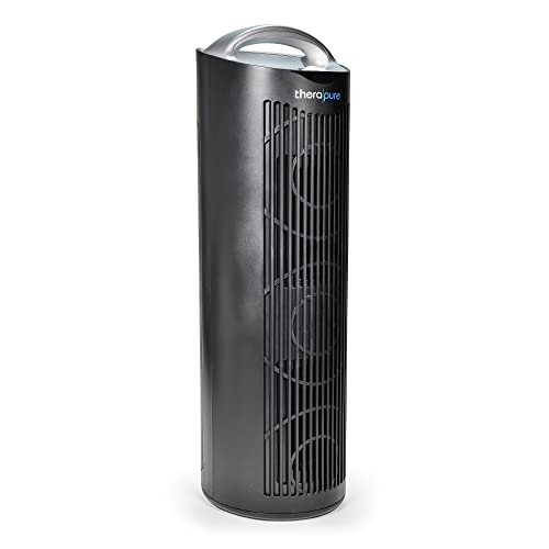 ENVION Therapure TPP630 Medium to Large Room Filter HEPA Air Purifier with 3 Fan Speeds, 4 Step Purification, Black
