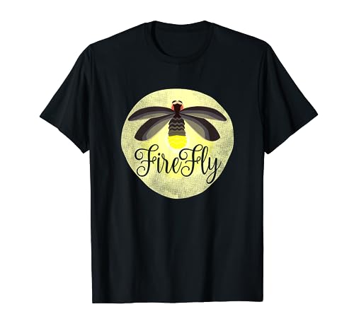 Firefly Lightning Bug Summer Gift T-Shirt