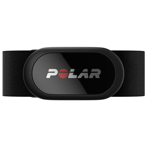 Polar H10 Heart Rate Monitor Chest Strap - ANT + Bluetooth, Waterproof HR Sensor for Men and Women (NEW),Black