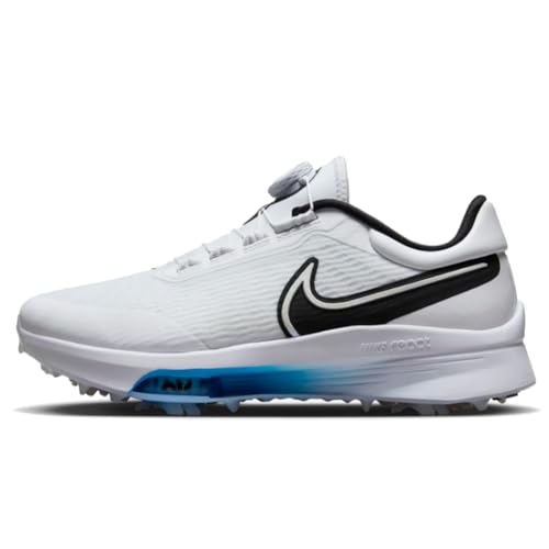 Nike Air Zoom Infinity Tour Next% Boa Men's Golf Shoes (Wide) (DJ5590-103,White/Black-Photo Blue) Size 14