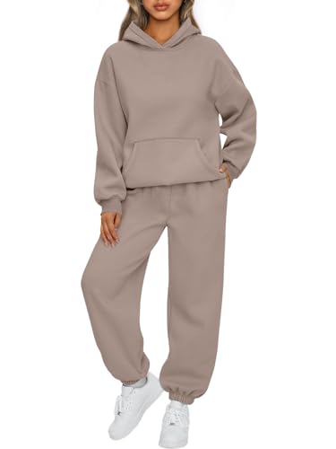 AUTOMET Sweatsuits for Women Set 2 Piece Outfits Oversized Sweatshirt Fall Outfits 2023 Track Suits Lounge Sets Pullover Casual Teen Girls Clothing Sweatpants with Pockets