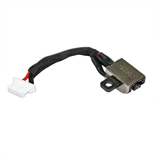 GinTai DC Power Jack Harness Cable Replacement for Dell Inspiron i3168-0028BLU i3168-3271BLU i3168-9486BLU i3168-0027RED i3168-3272GRY i3168-3273BUN i3168-3273WHT 11.6'' 2-in-1 Touch, 10pcs