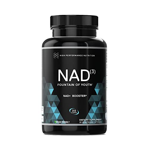 HPN NAD+ Booster – Nicotinamide Riboside Alternative (NAD3) for Men & Women | Anti Aging NRF2 Activator, 312 mg per Serving – Natural Energy Supplement for Longevity & Cellular Health, 30 Veggie Pills