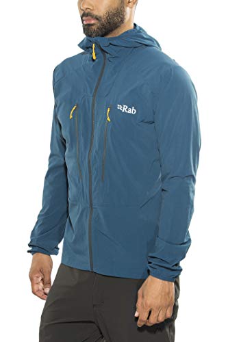 RAB Men's Borealis Softshell Jacket for Hiking & Climbing - Ink - Medium
