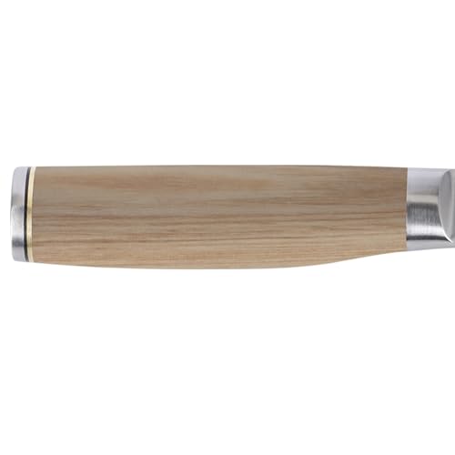 Shun Cutlery Classic Blonde Chef's Knife 8”, Thin, Light Kitchen Knife, Ideal for All-Around Food Preparation, Authentic, Handcrafted Japanese, Professional Chef Knife