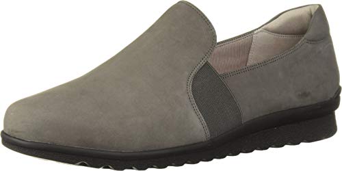 Aravon Women's Josie Slipon Platform, Grey Nubuck, 10 B US