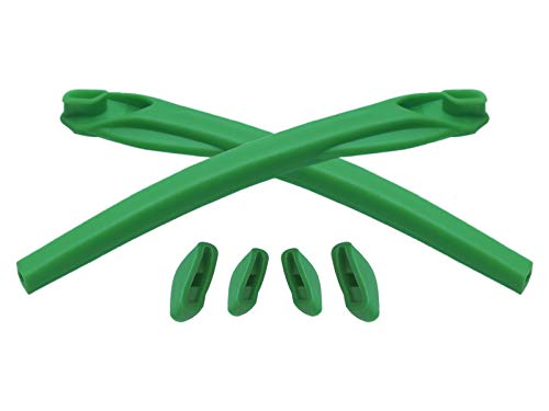 Vonxyz Rubber Kits Replacement for Oakley Flak 2.0 XL Vented Sunglass - Dark Green